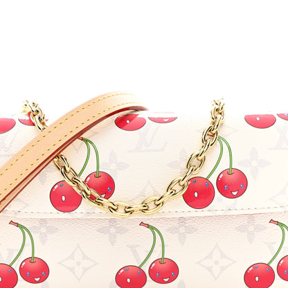 Louis Vuitton LV X TM Monogram Cerises Ivy Wallet On Chain White 7 of 10