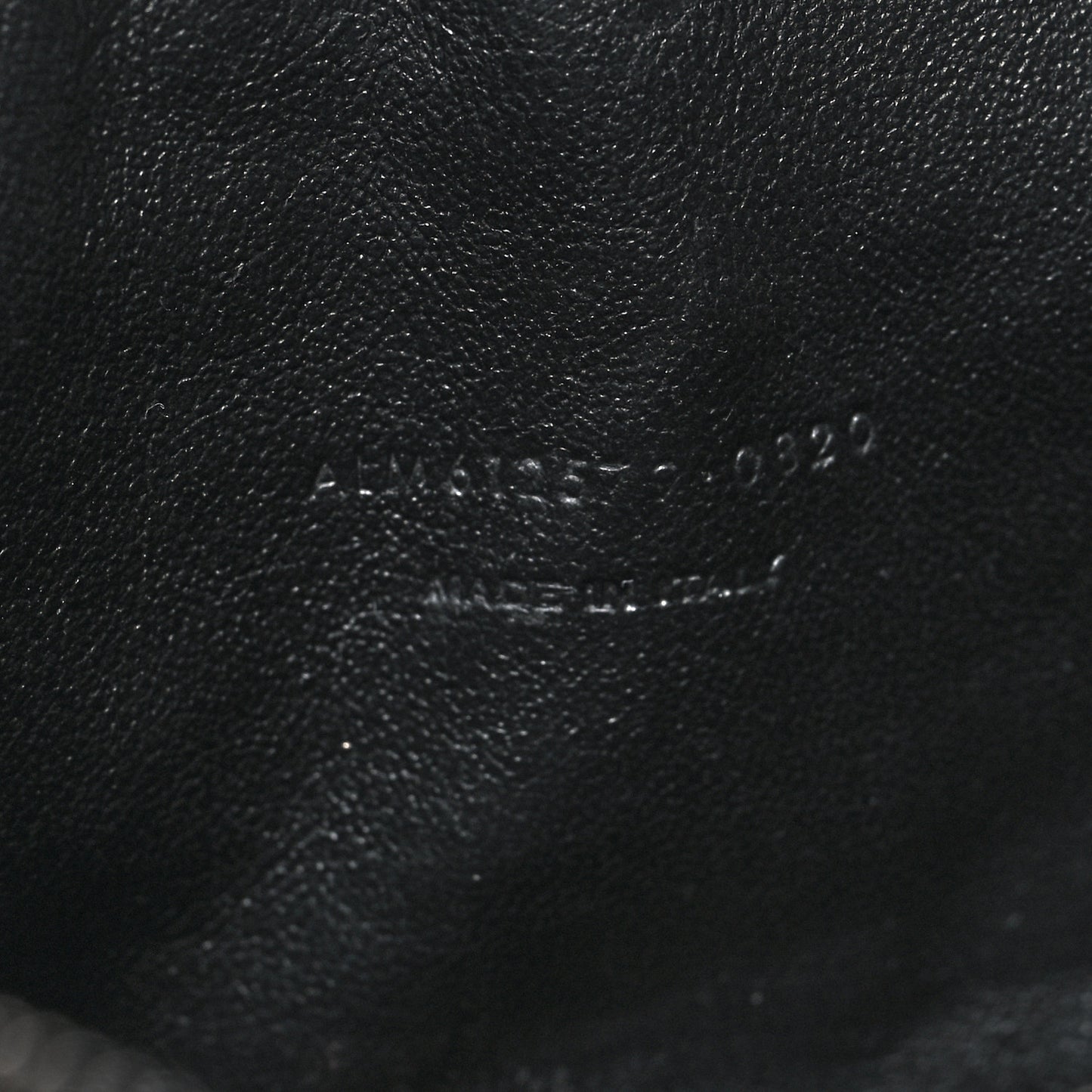Patent Calfskin Matelasse Monogram Mini Lou Camera Bag Black