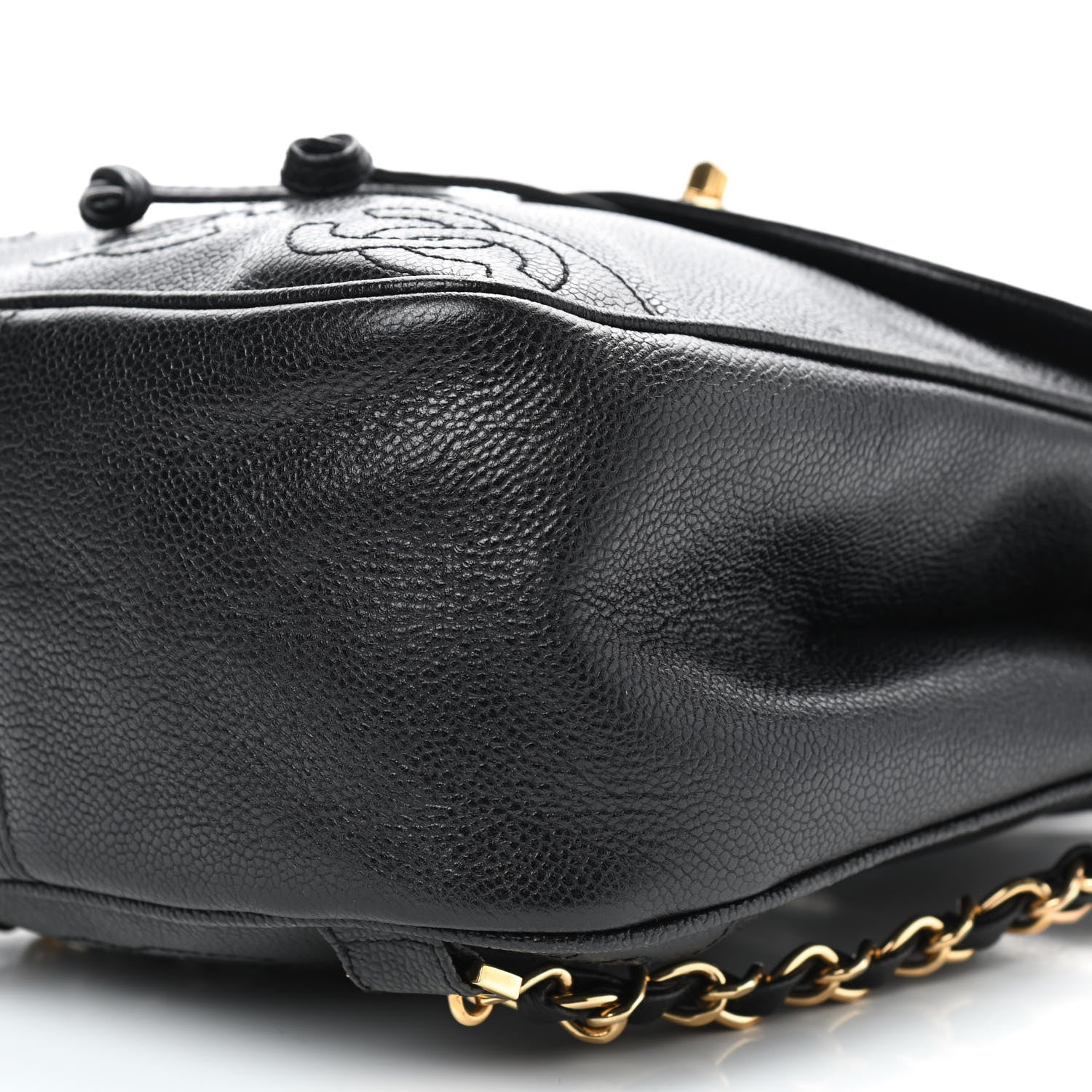 Chanel Caviar CC Backpack Black 8 of 8