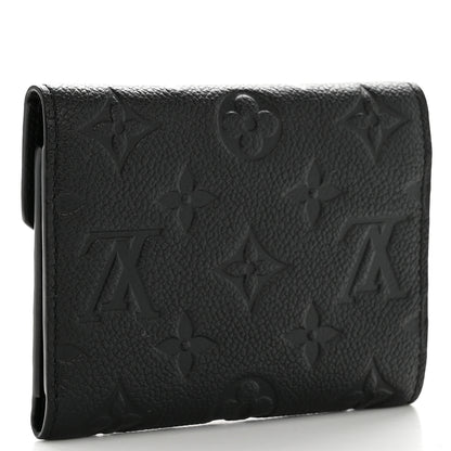 Louis Vuitton Empreinte Victorine Wallet Black 3 of 8