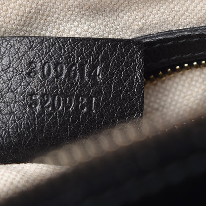 Gucci Patent Microguccissima Medium Nice Top Handle Dome Bag Black 8 of 15