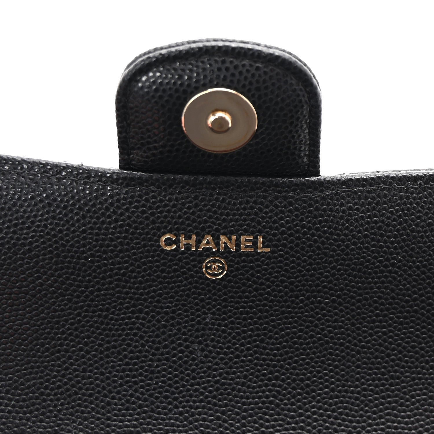Chanel Caviar Quilted Glasses Case With Chain Black 6 of 12