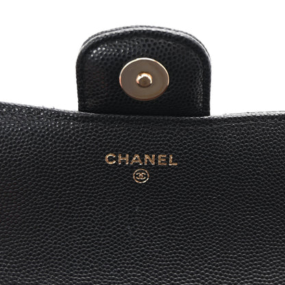 Chanel Caviar Quilted Glasses Case With Chain Black 6 of 12
