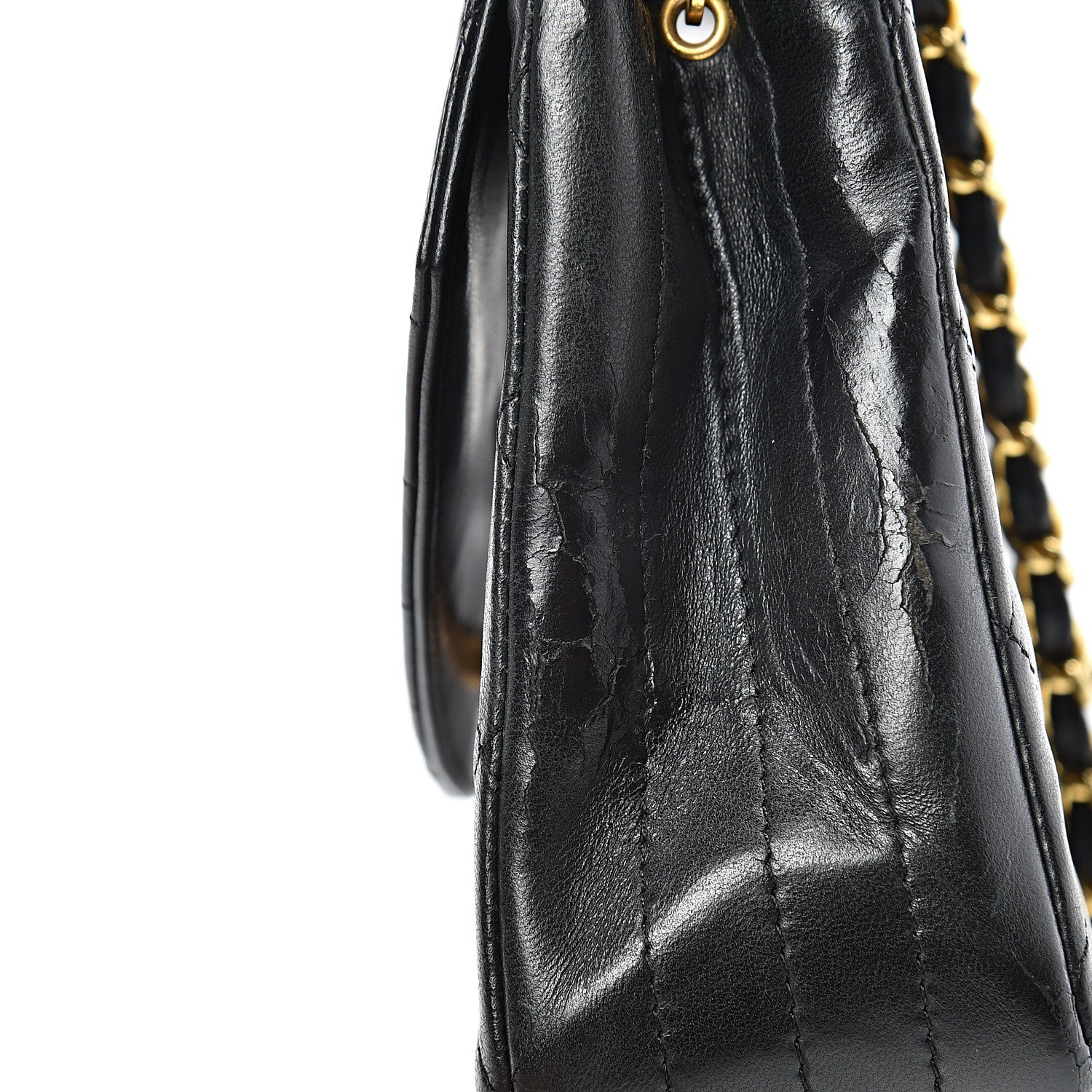 Chanel Lambskin Quilted Small Single Flap Black 14 of 22