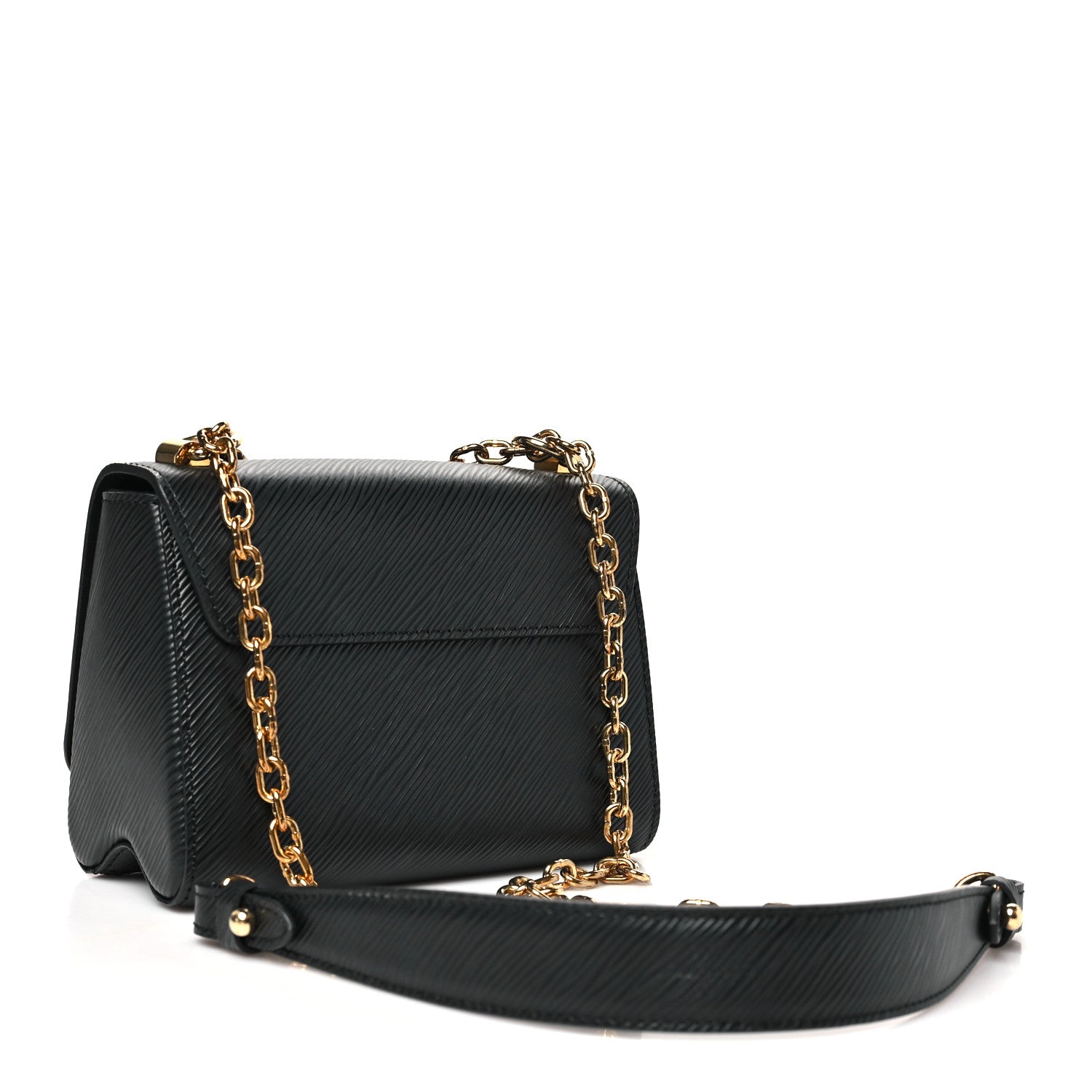 Louis Vuitton Epi Twist Shoulder Bag PM Black 4 of 11