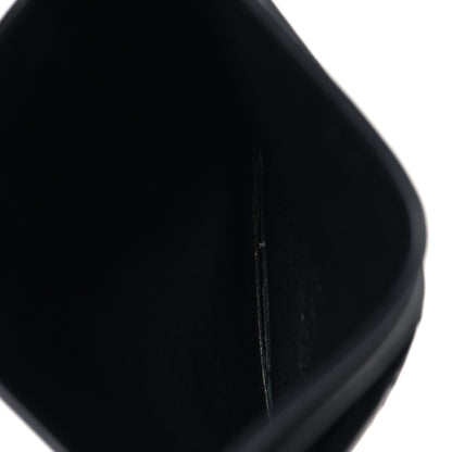 Saint Laurent Lambskin Quilted Monogram Gaby Card Case Black 5 of 8