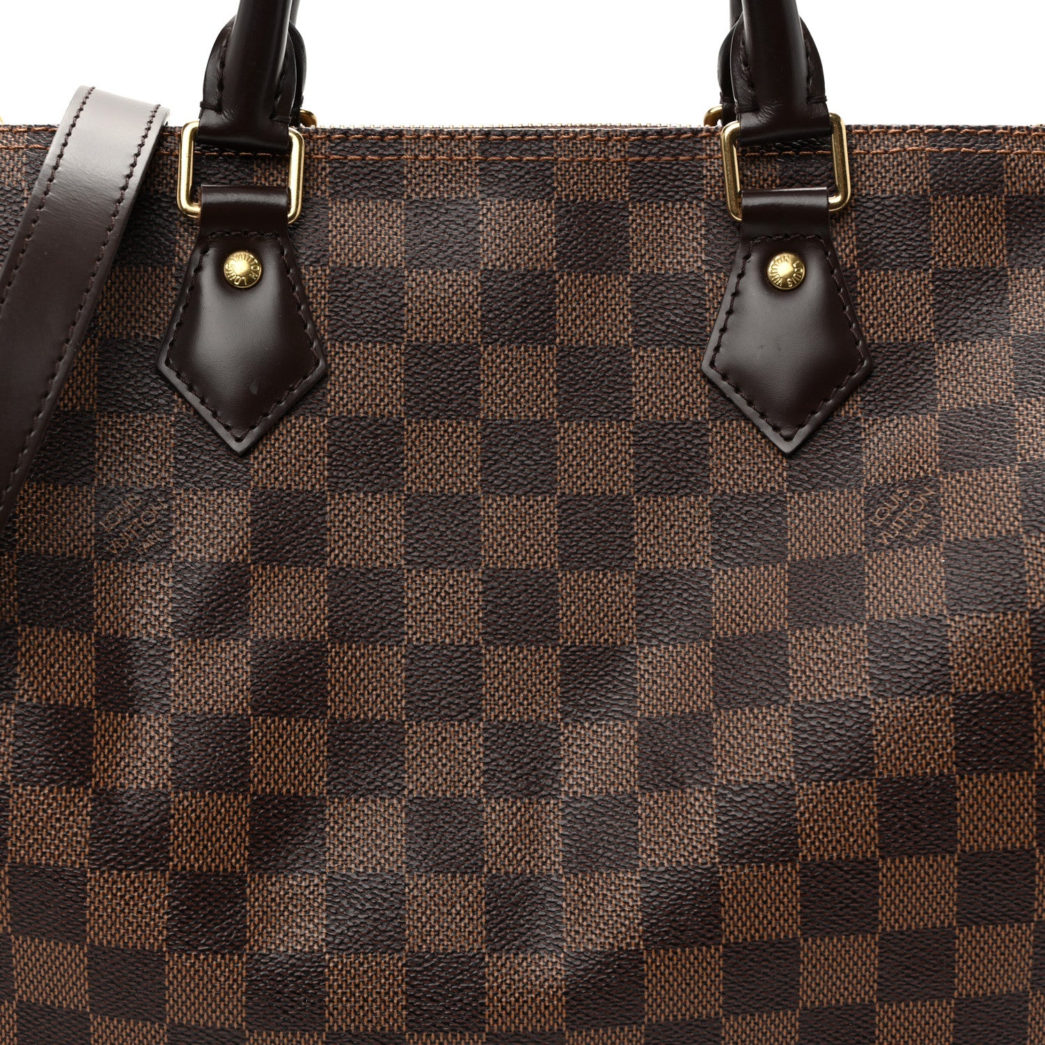 Louis Vuitton Damier Ebene Speedy Bandouliere 30 8 of 12