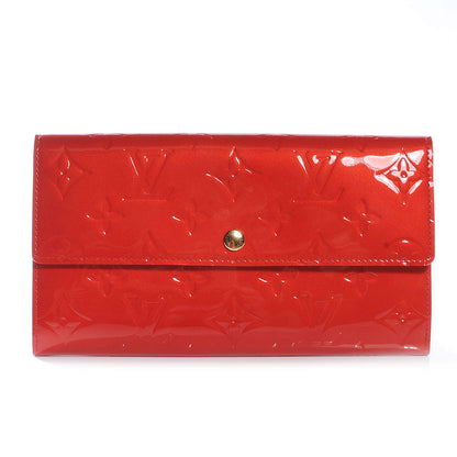 Louis Vuitton Vernis Sarah Wallet Pomme D'Amour 1 of 7
