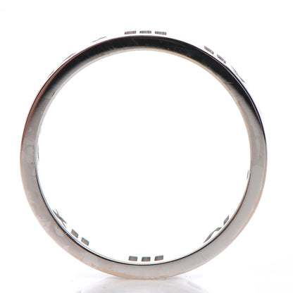 Tiffany 18K White Gold Diamond Atlas Pierced Ring 48 4.5 6 of 13