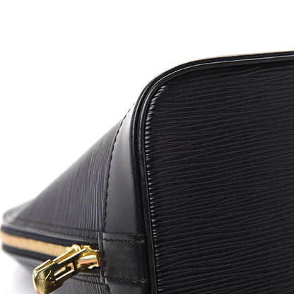 Louis Vuitton Epi Alma PM Black 9 of 14