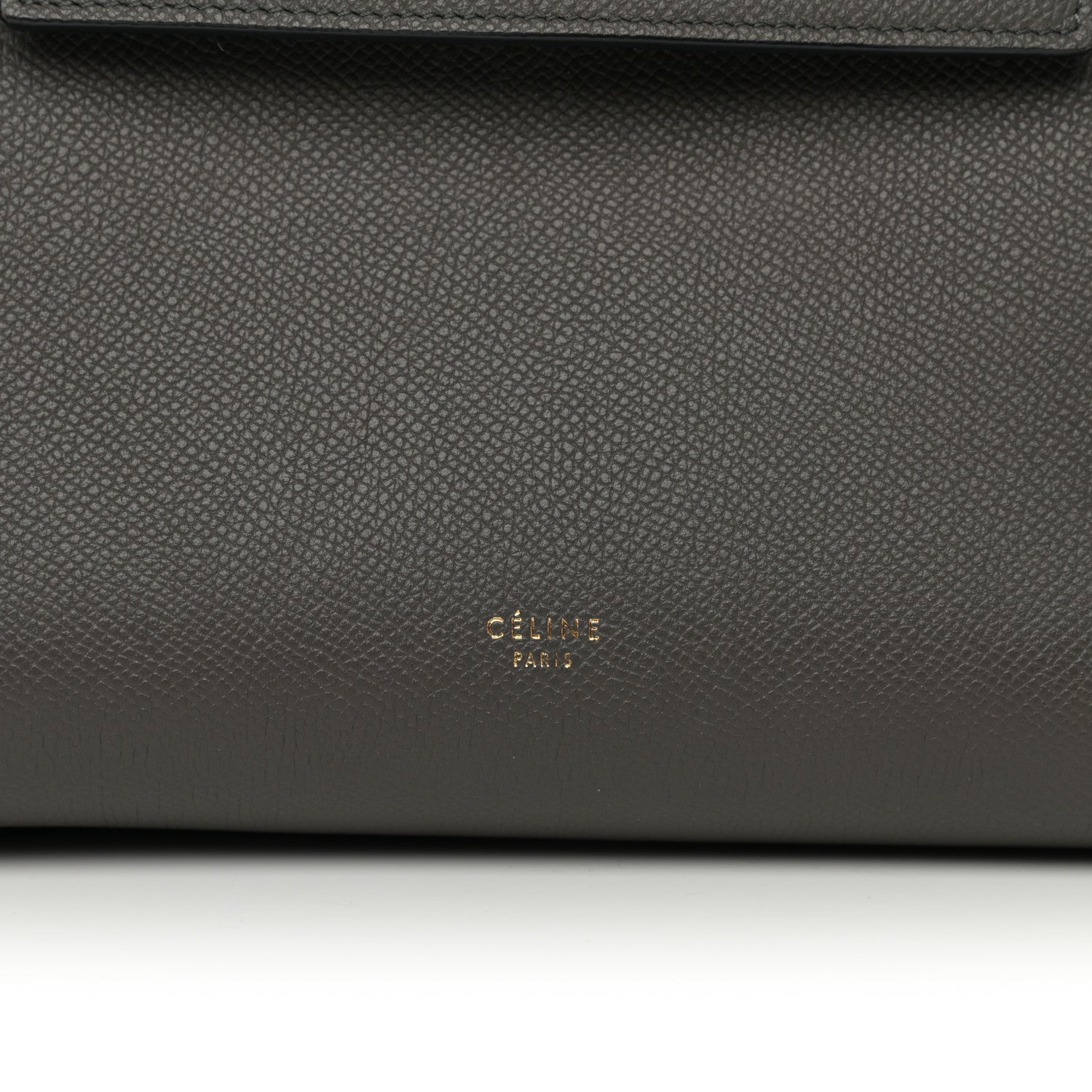 Celine Grained Calfskin Micro Belt Bag Grey 6 of 10