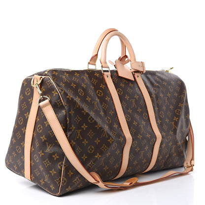 Louis Vuitton Monogram Keepall Bandouliere 55 3 of 12