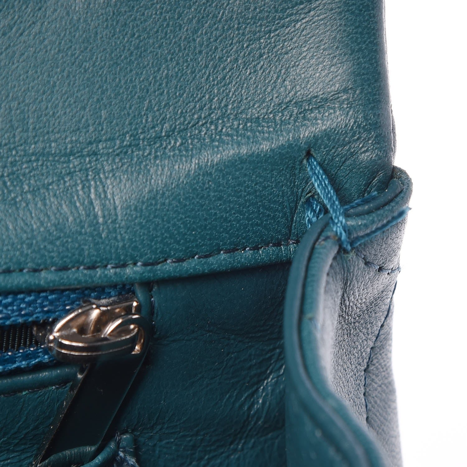 Chanel Lambskin Quilted Jumbo Single Flap Turquoise 9 of 15