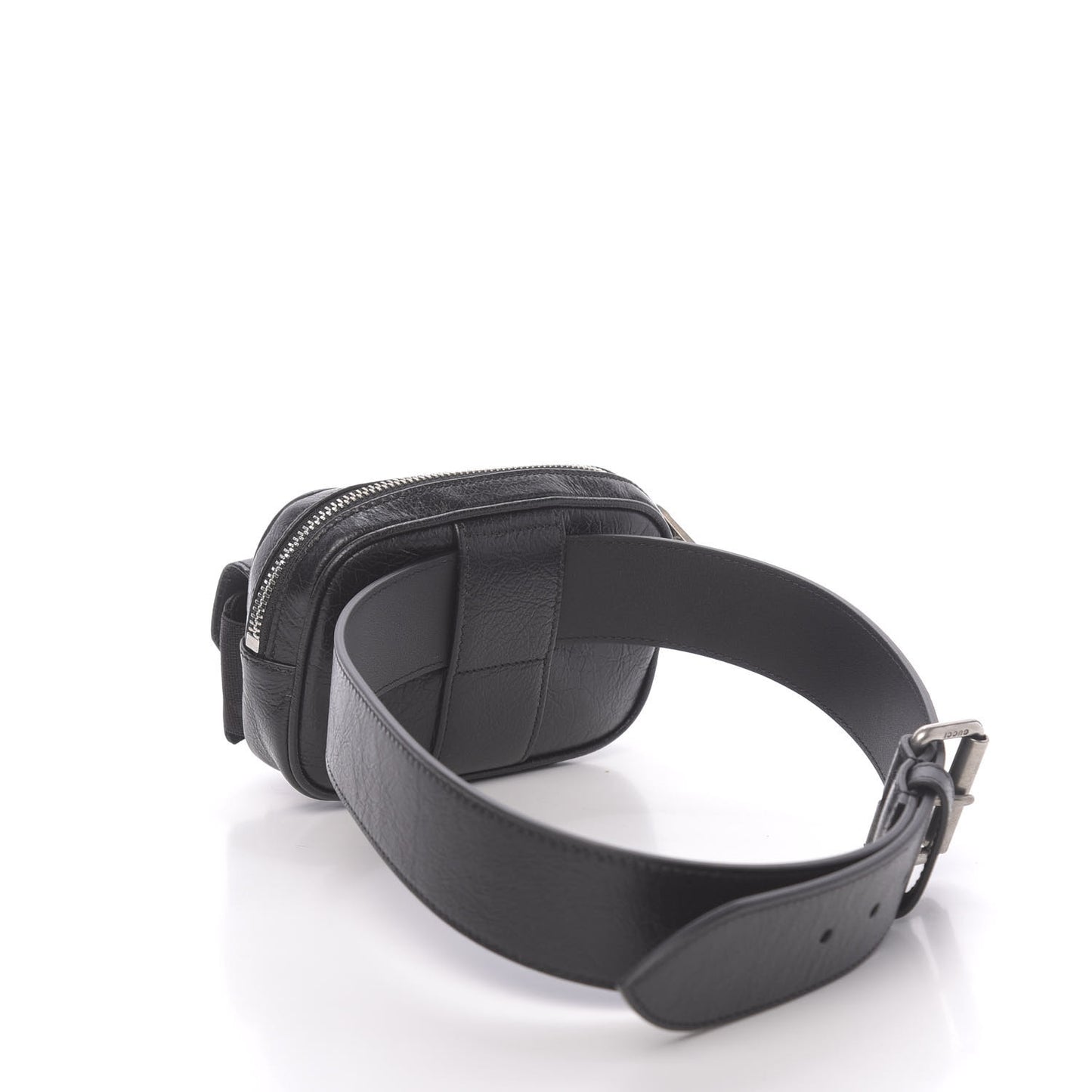 Fluffy Calfskin Mini Morpheus Belt Bag 70 28 Black
