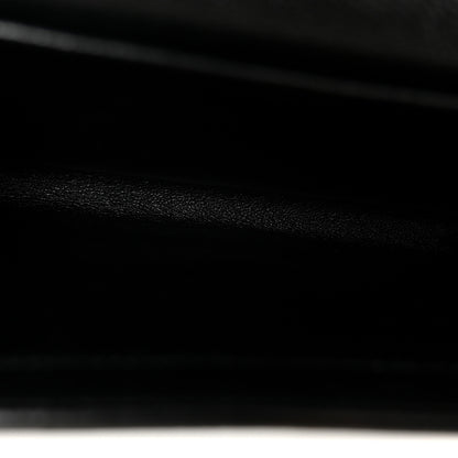Saint Laurent Grain de Poudre Uptown Chain Wallet Black 6 of 11