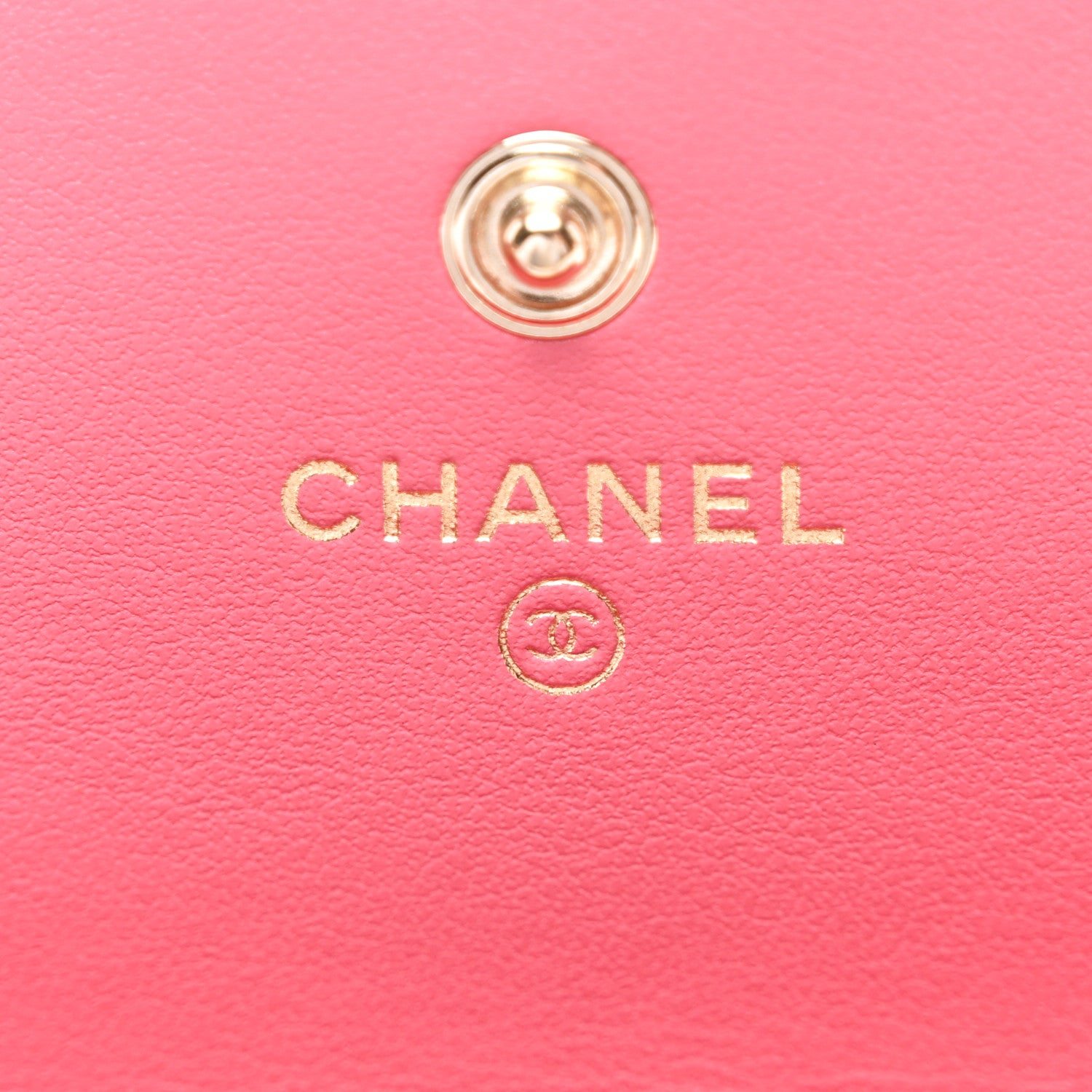 Chanel Caviar Quilted Large Filigree Gusset Flap Wallet Pink 6 of 8