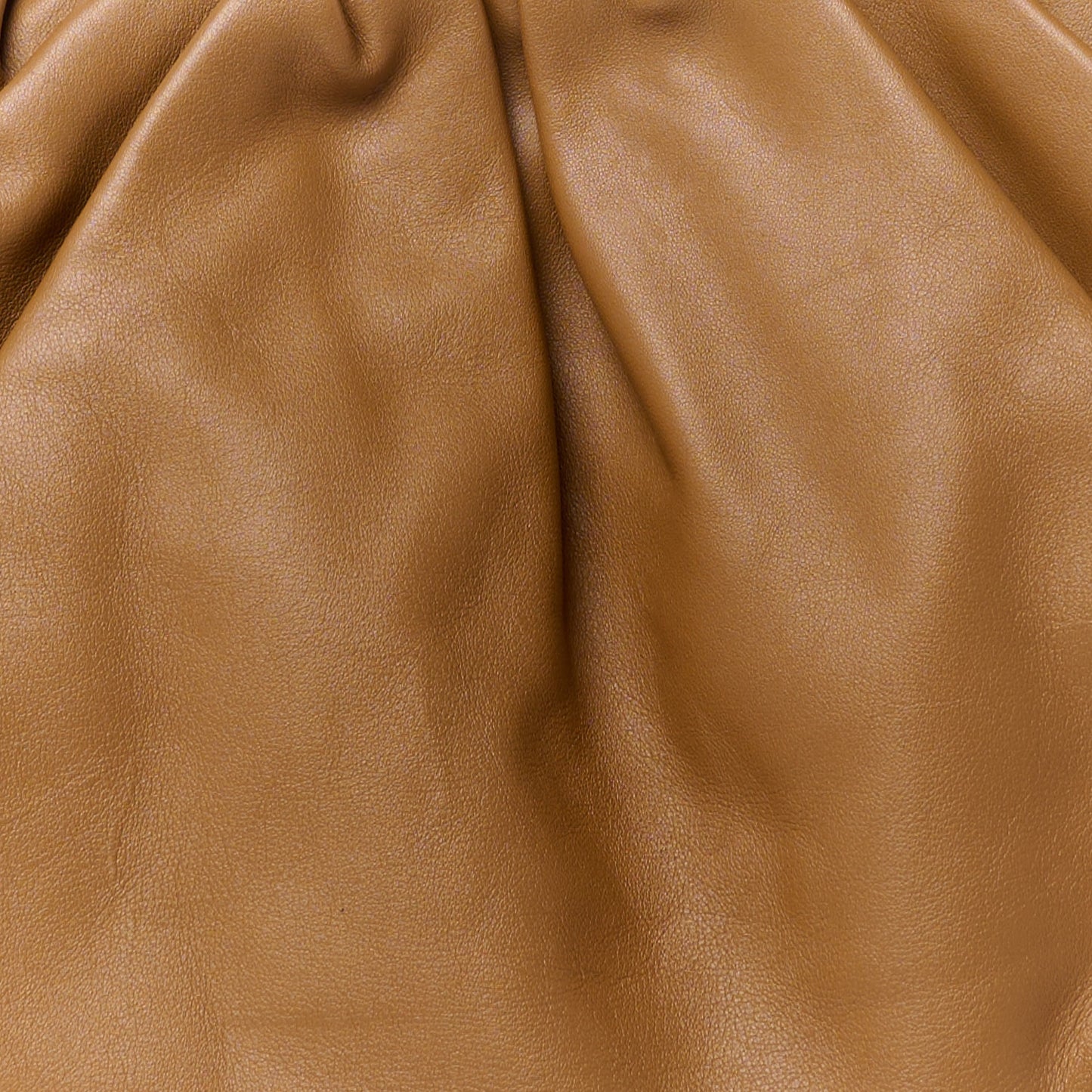 Smooth Butter Calf The Pouch Oversized Clutch Teak