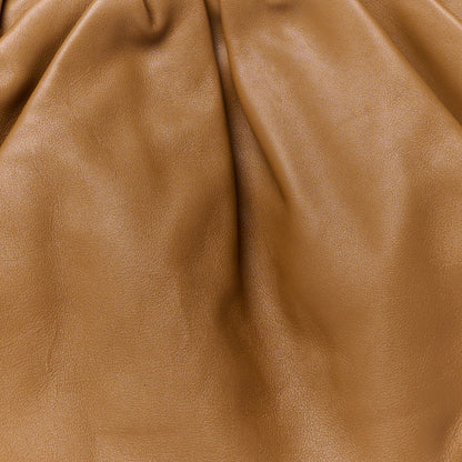 Bottega Veneta Smooth Butter Calf The Pouch Oversized Clutch Teak 9 of 11