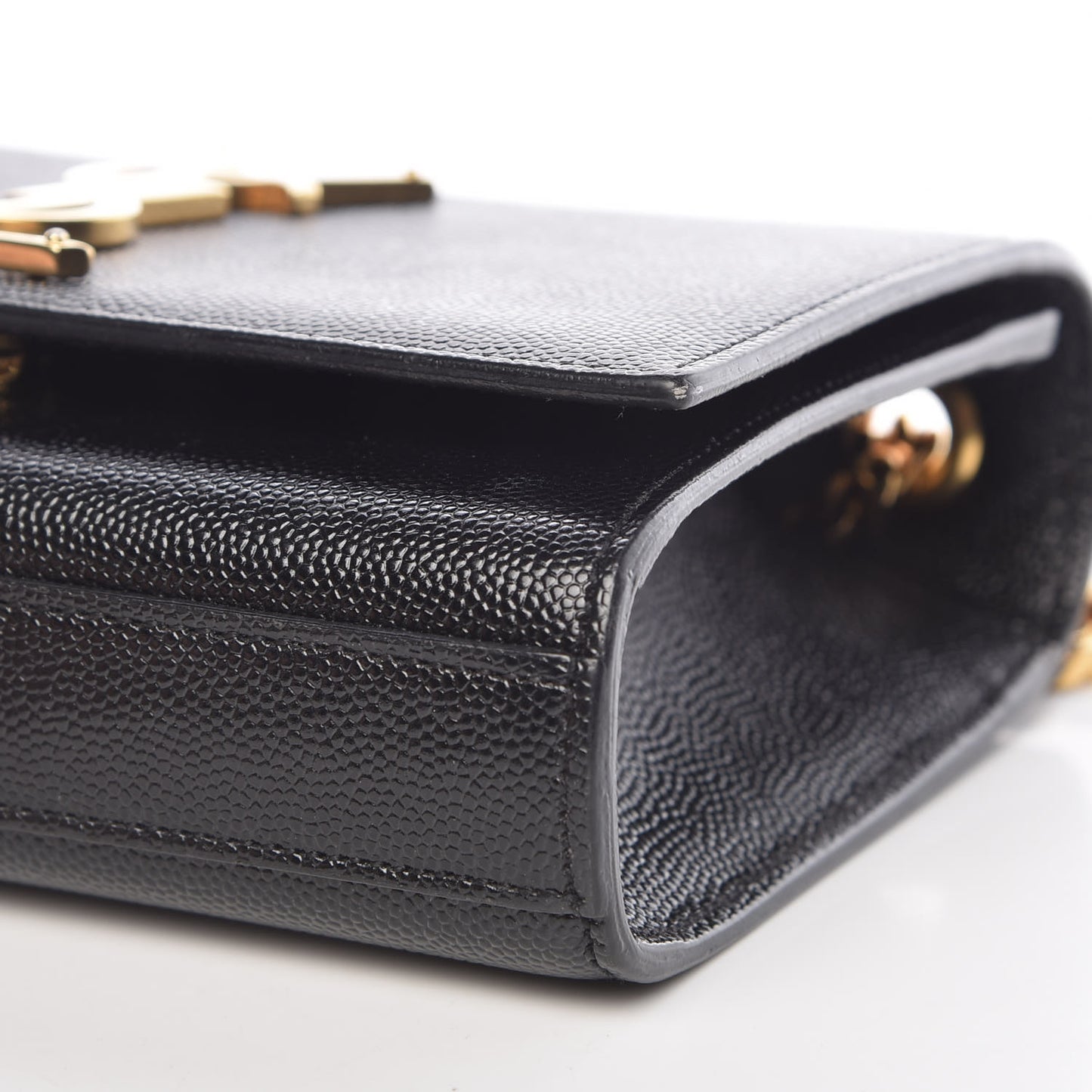 Grain De Poudre Small Monogram Kate Satchel Black