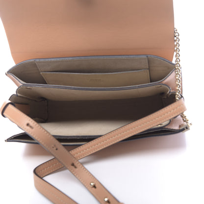 Chloe Suede Calfskin Small Faye Shoulder Bag Blushy Pink 5 of 13