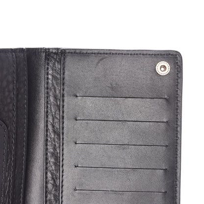 Burberry Grained Calfskin Zip Wallet Black 8 of 10