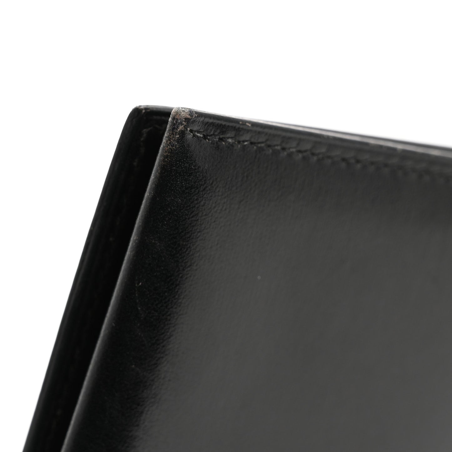 Box Bearn Gusset Wallet Black