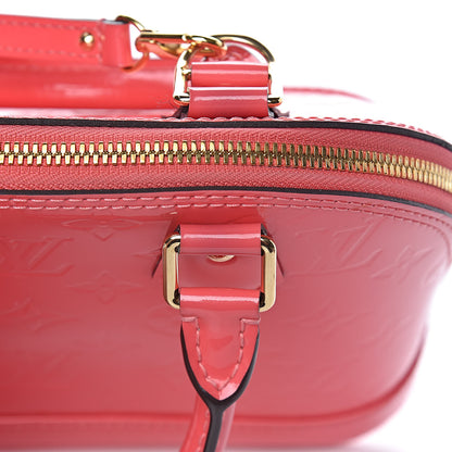 Louis Vuitton Vernis Alma BB Rose Litchi 9 of 14