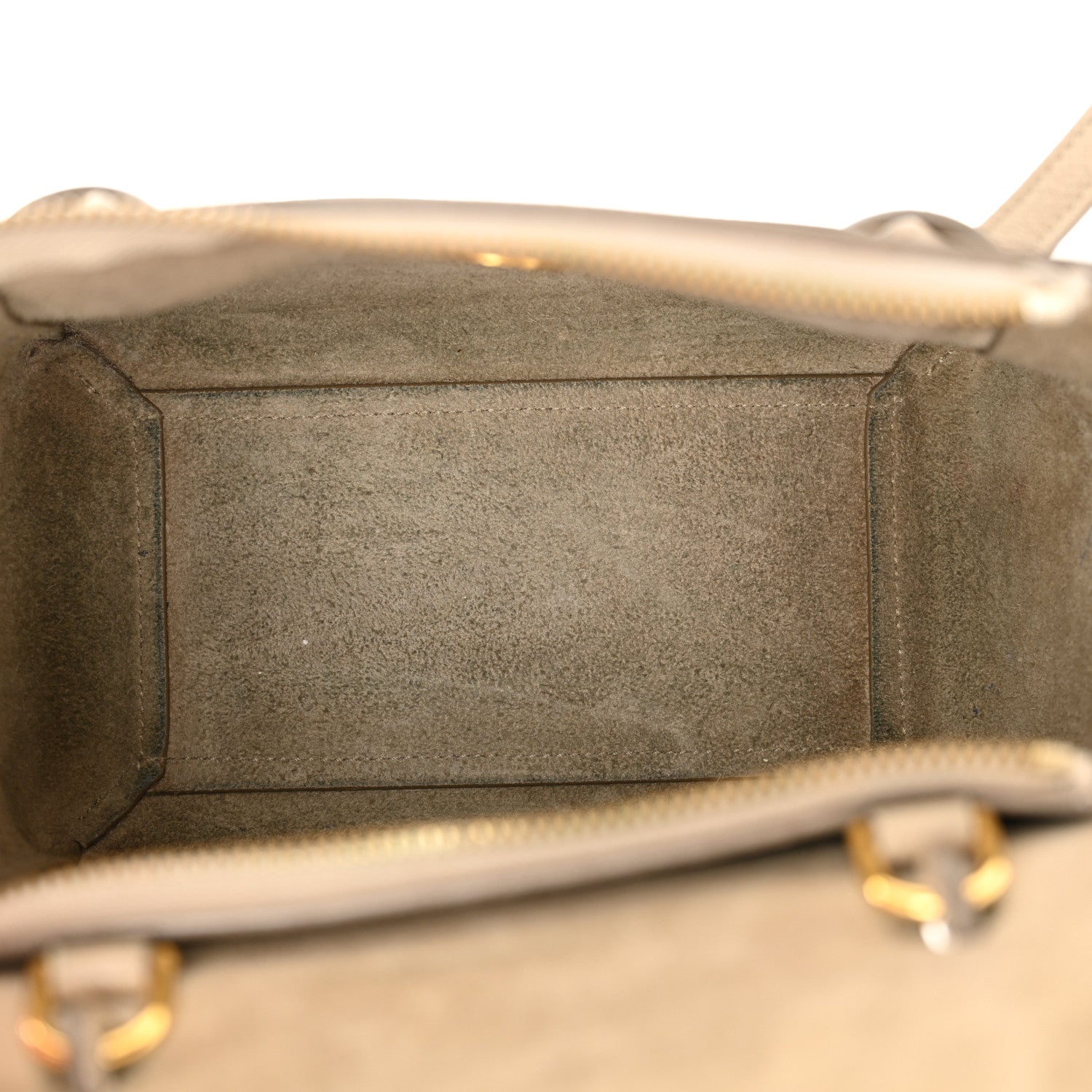 Celine Grained Calfskin Nano Belt Bag Light Taupe 5 of 21