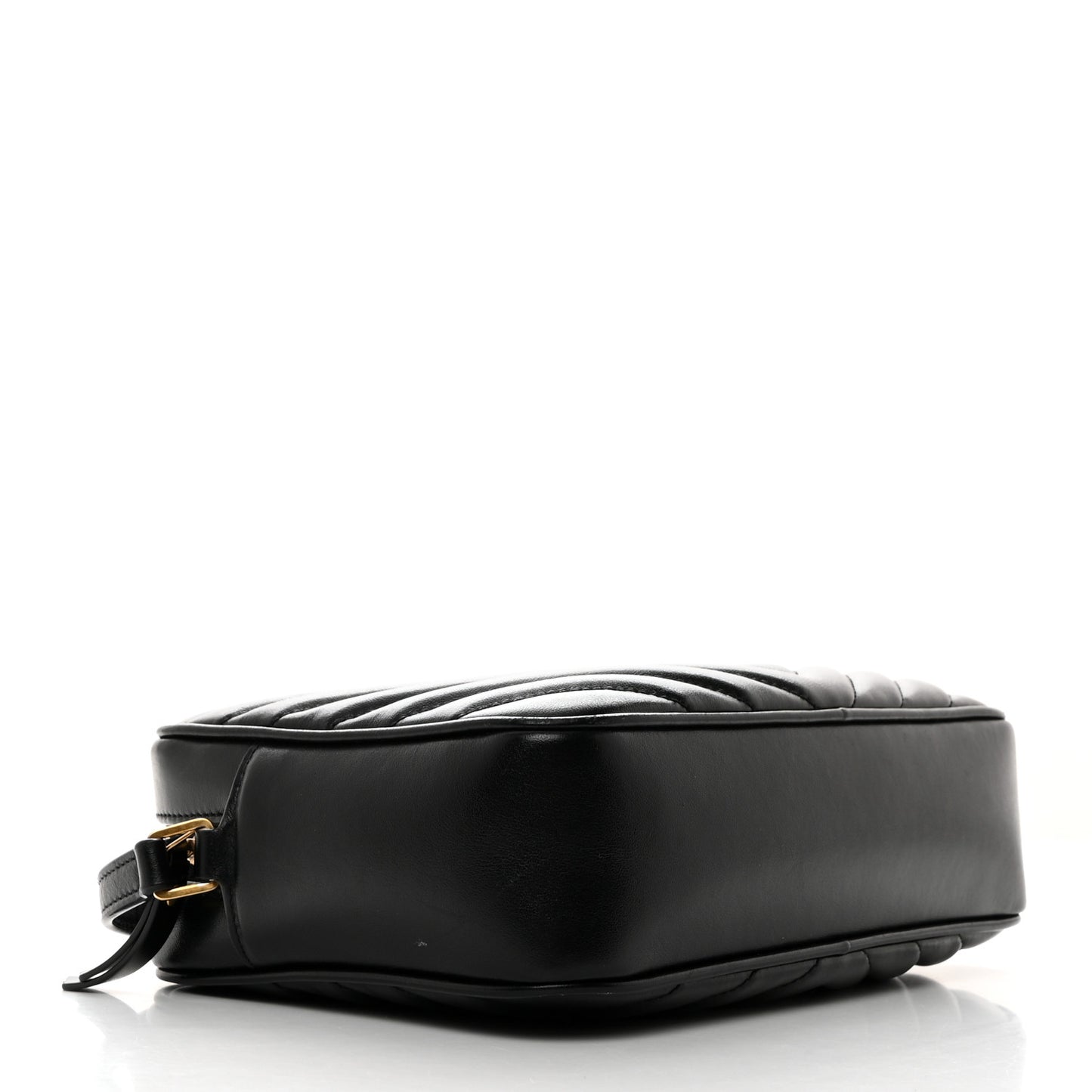 Calfskin Matelasse Monogram Lou Camera Bag Black