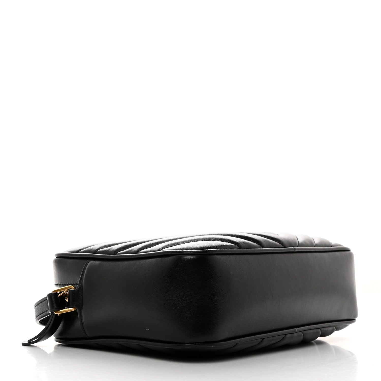 Saint Laurent Calfskin Matelasse Monogram Lou Camera Bag Black 4 of 11