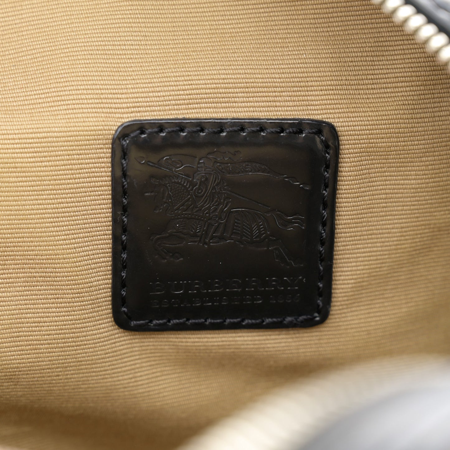 Nova Check Small Boston Bag Mini Black
