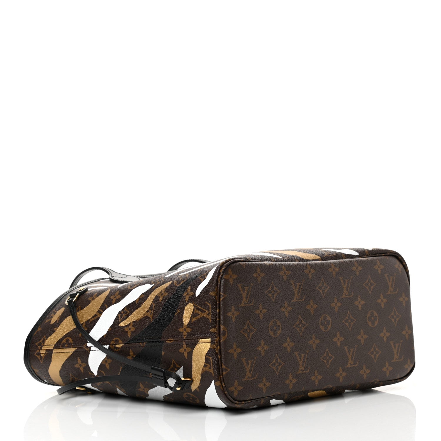 Louis Vuitton X LOL Monogram Neverfull MM Gold Silver 7 of 21