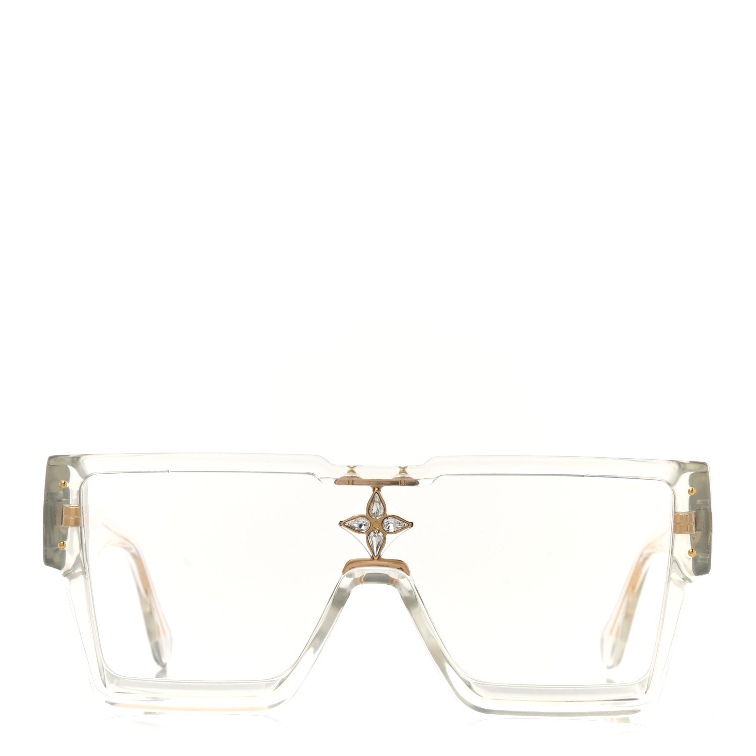 Louis Vuitton Cyclone Sunglasses Z1642W Transparent 2 of 9