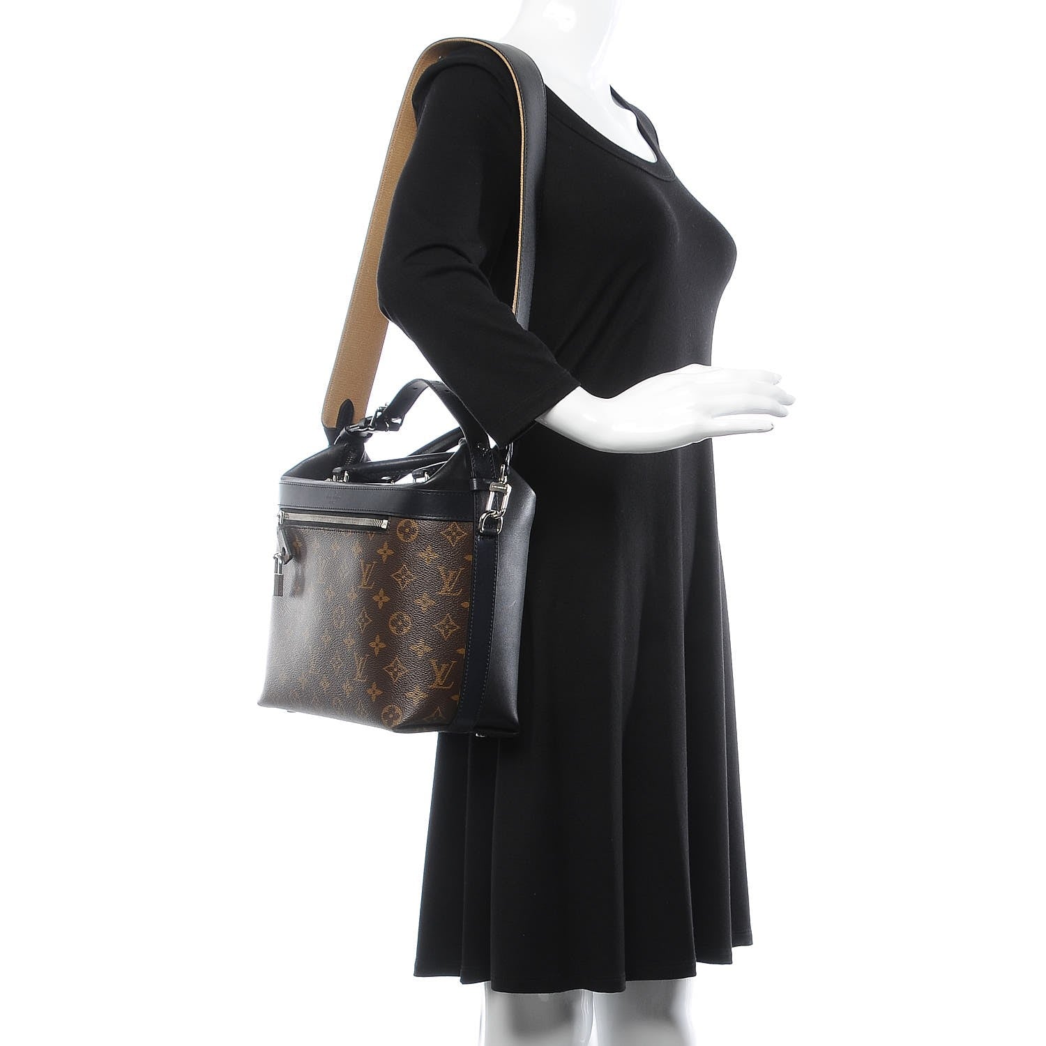 Louis Vuitton Monogram City Cruiser PM Black 2 of 9