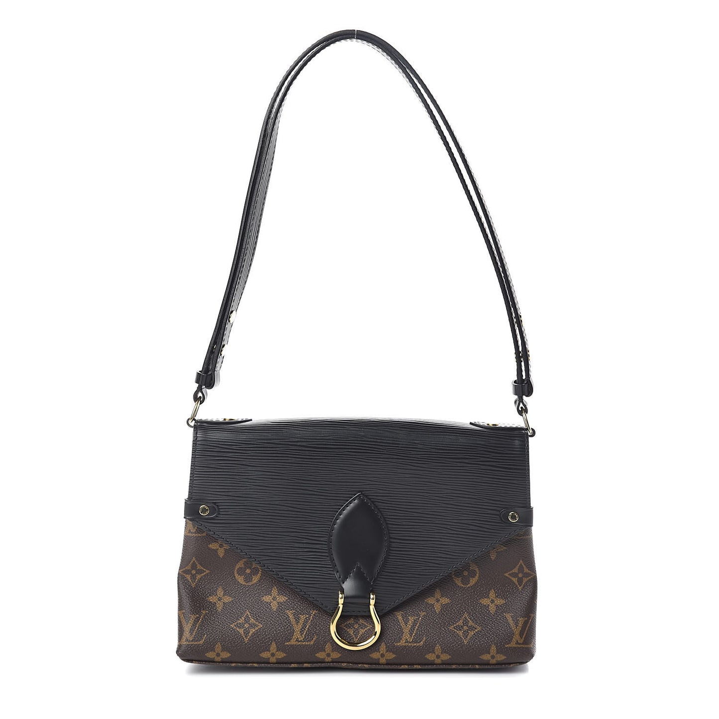 Epi Monogram Saint Michel Black