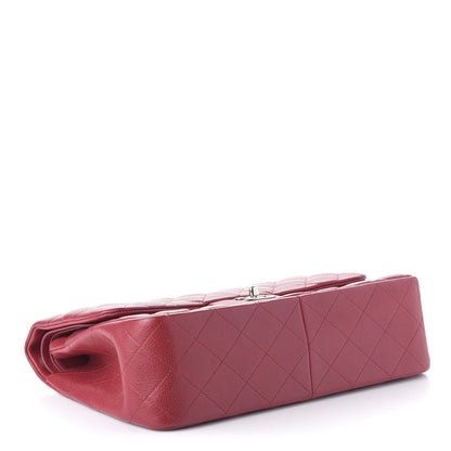 Chanel Caviar Quilted Jumbo Double Flap Red 4 of 12