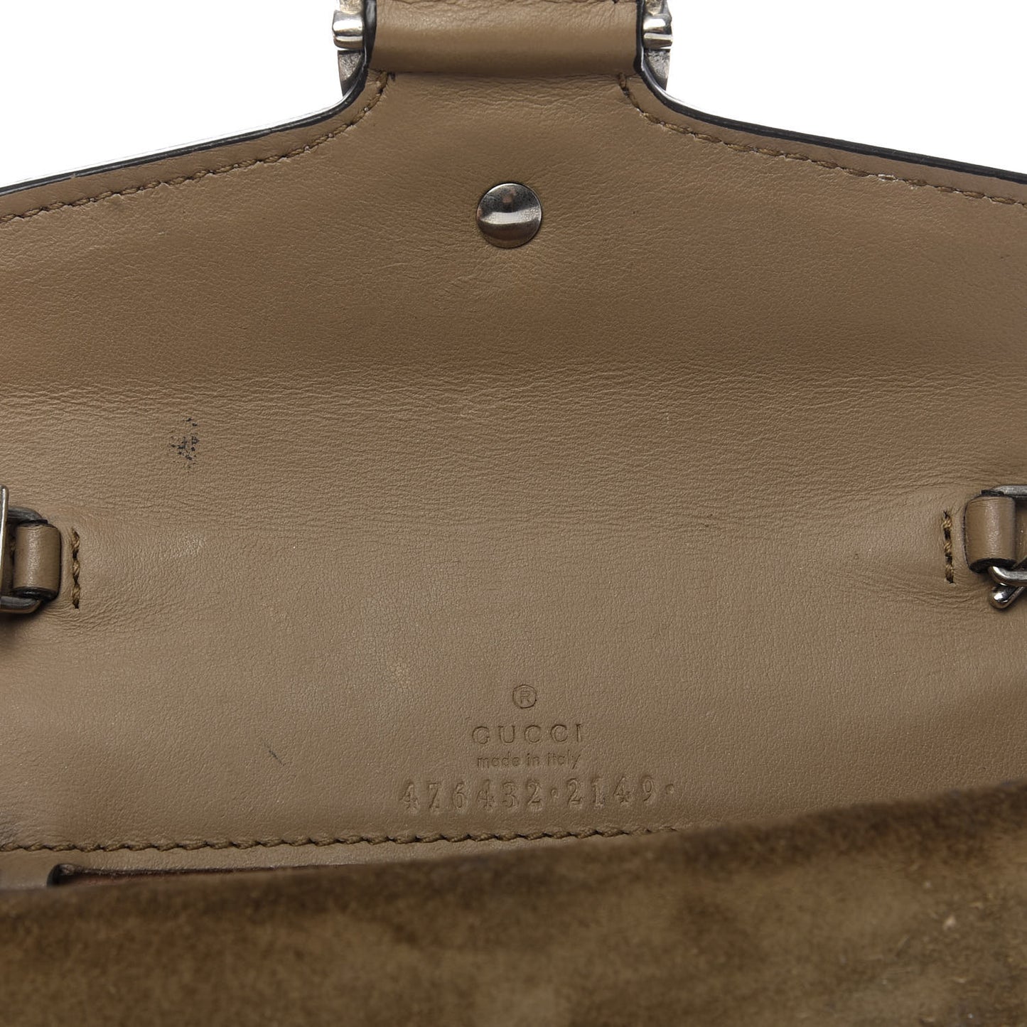 GG Supreme Monogram Super Mini Dionysus Shoulder Bag Taupe