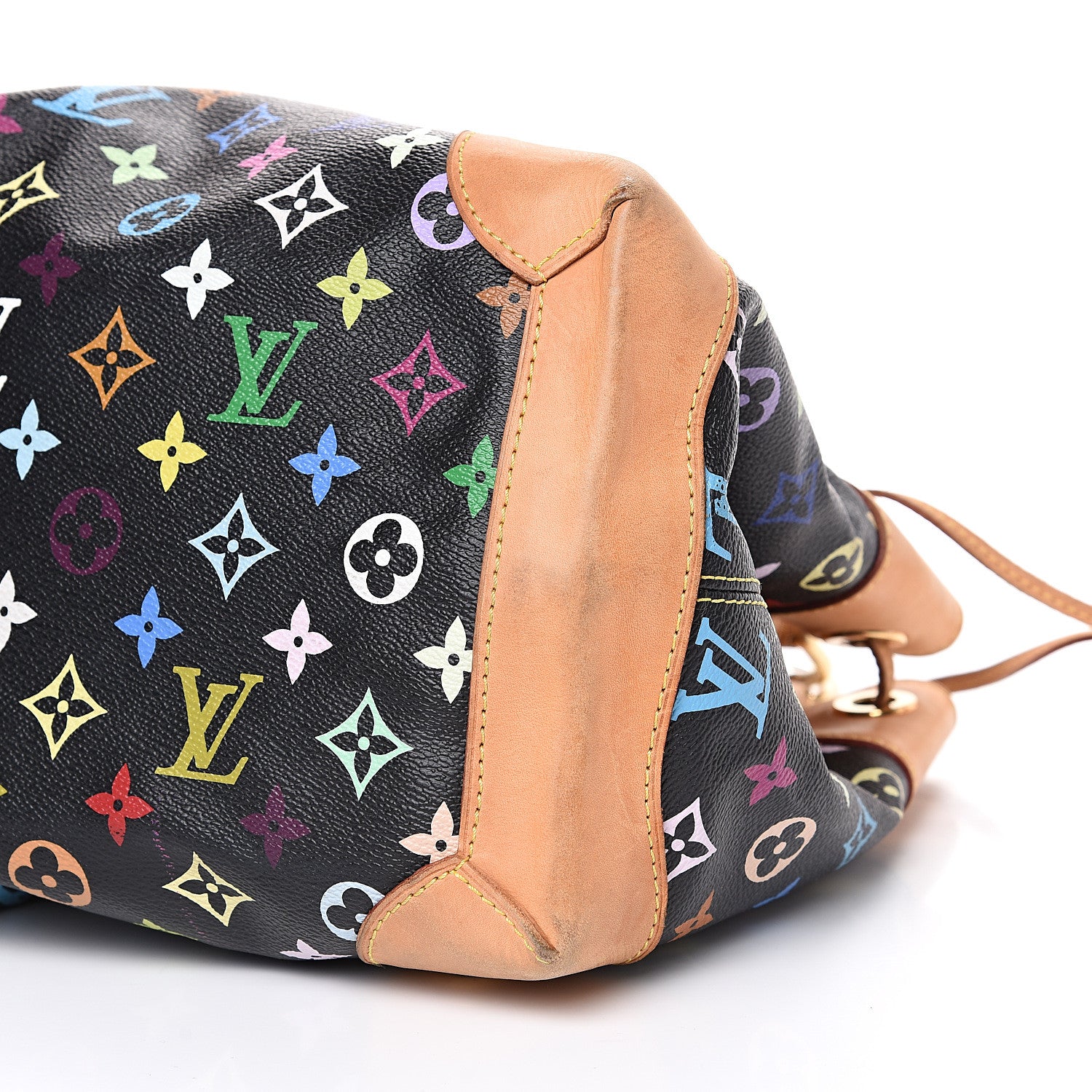 Louis Vuitton Monogram Multicolor Ursula Black 7 of 12