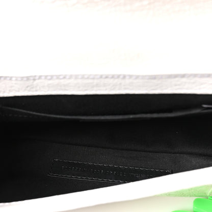 Balenciaga Agneau Arena Charms Small Le Cagole Sling Bag Optic White 5 of 10