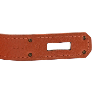 Hermes Togo Birkin 30 Orange 6 of 10