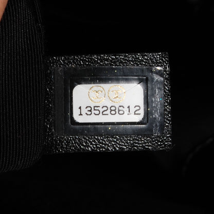 Chanel Vinyl Quilted CC Small Expandable Tote Black 7 of 7