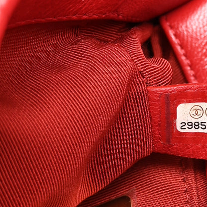 Chanel Lambskin Quilted Chanel 19 Waist Bag Red 7 of 11