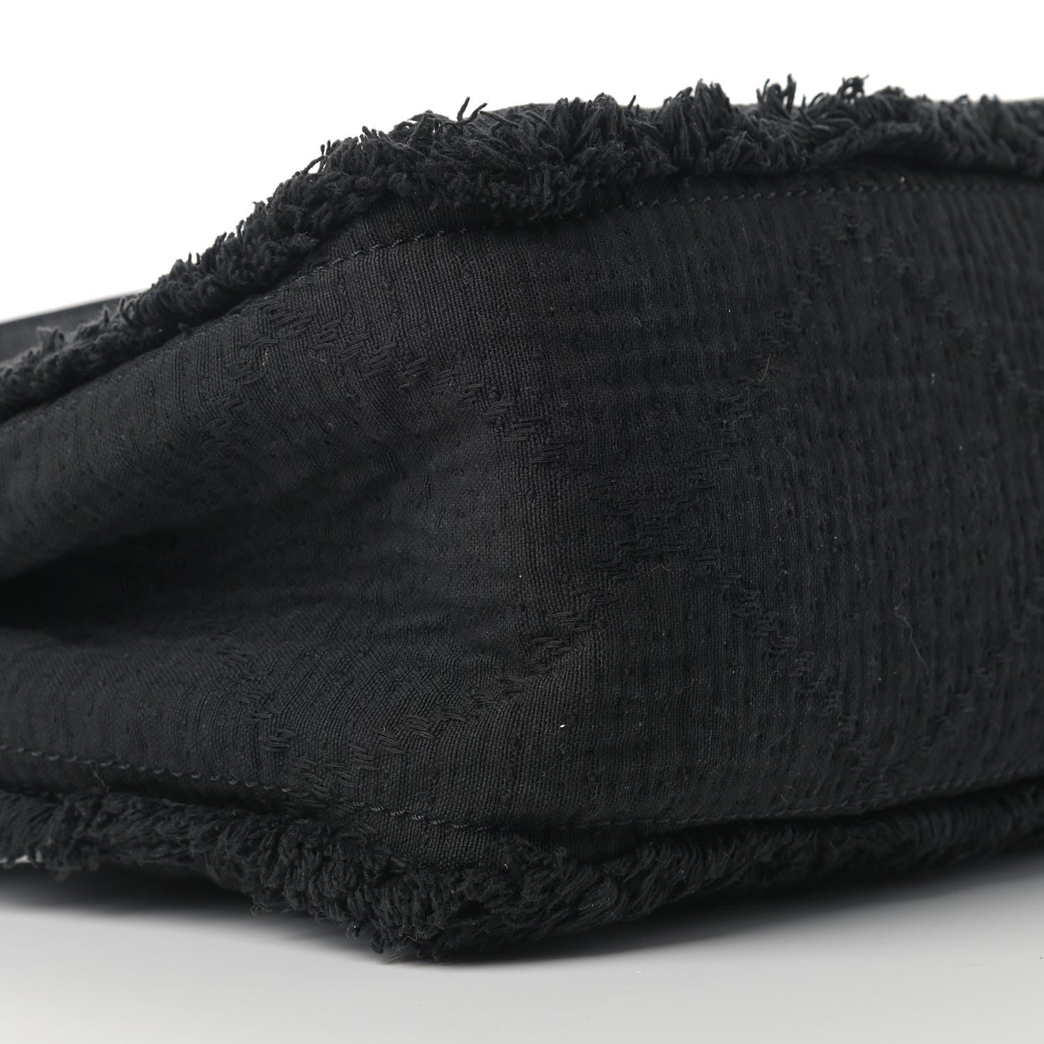 Chanel Canvas Extra Large Double Face Shopping Tote Black 7 of 9