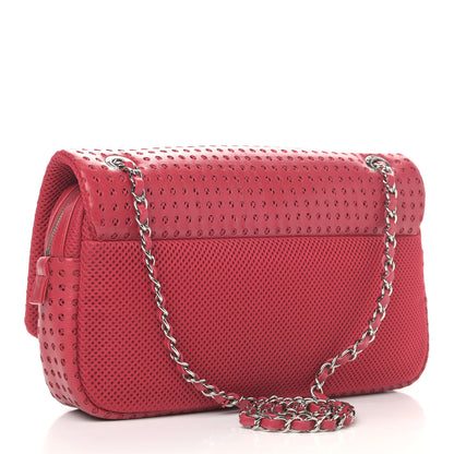 Chanel Perforated Lambskin Jumbo Easy Flap Pink 2 of 10