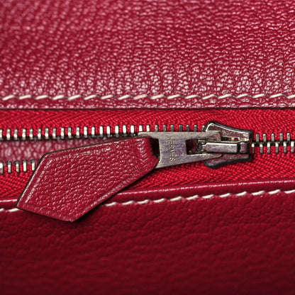 Hermes Epsom Candy Birkin 35 Rose Tyrien Rubis 19 of 51