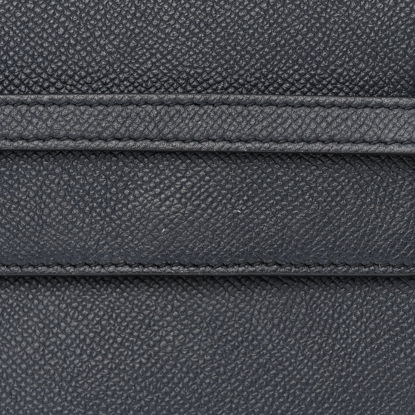 Grained Calfskin Nano Belt Bag Navy