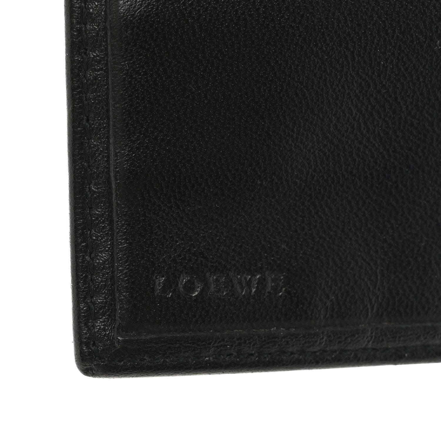 Loewe Calfskin Long Horizontal Wallet Black 7 of 10