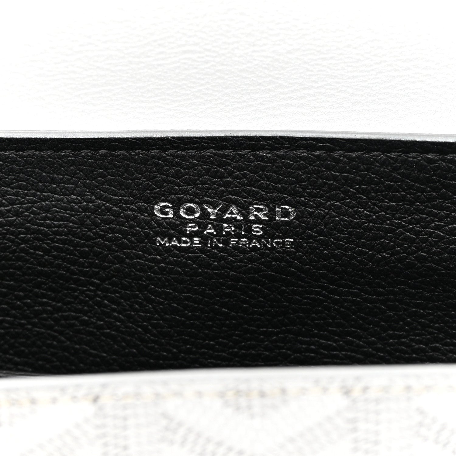 Goyard Goyardine Precious Metals Mini Saigon Silver 6 of 11