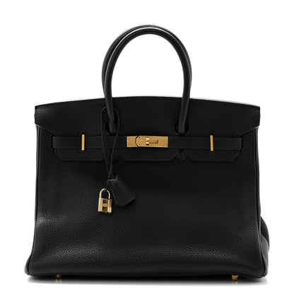 Hermes Togo Birkin 35 Black 1 of 13
