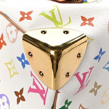 Louis Vuitton Monogram Multicolor Speedy 30 White 7 of 10